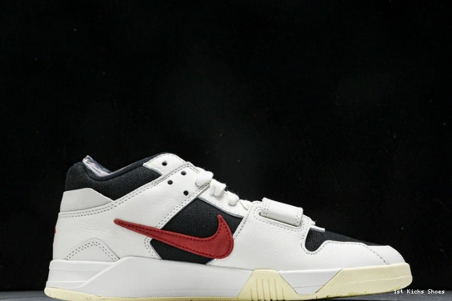 1st Kicks UrbanStyle Jordan Red Scott 734 x Jack FZ8117- TR Travis University Jumpman 1110